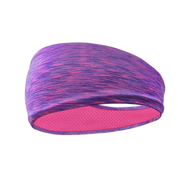 1PCS Sweatband for Men Women Elastic Sport Hairbands Head Band Yoga Headbands Headwear Headwrap Sports Workout Hair Accessories