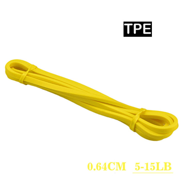 41&quot; 208cm Resistance Bands Natural Latex Rubber Loop Gym  Expander Strengthen Trainning Power Fitness Pull Up Elastic Band