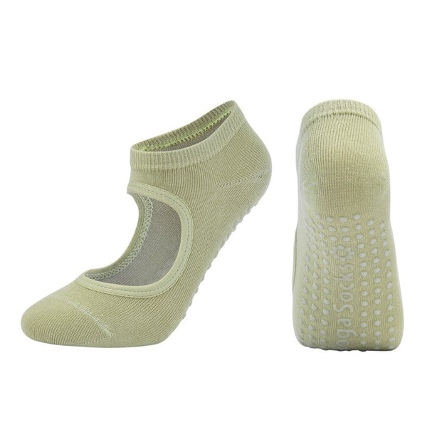 Women High Quality Bandage Yoga Socks Anti-Slip Socks Quick-Dry  Damping Pilates Ballet Socks Good Grip For Women