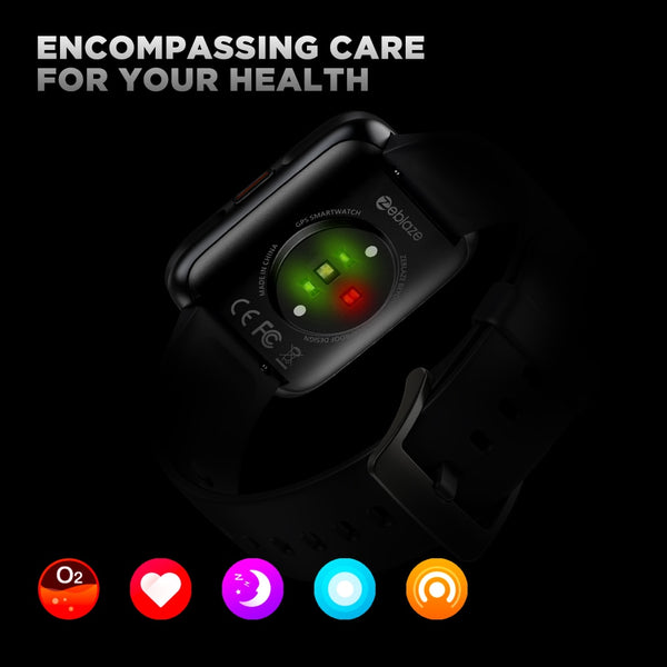 Zeblaze Beyond GPS Smartwatch AMOLED Display 40 Days Battery Life Waterproof 5 ATM Health &amp; Fitness Smart Watch Women