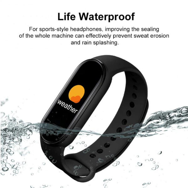 M6 Smart Watch Men Fitness Tracker Watches Heart Rate Health Monitor M6 Smart Band Fitness Bracelet Women For Mobile Phone