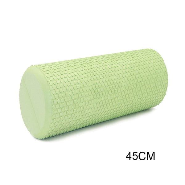 Yoga Foam Roller Gym Fitness back roller Pilates Yoga Exercise muscle massage roller 30/45CM EVA yoga block for Home Trainer