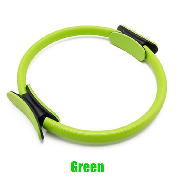 38cm Yoga Fitness Pilates Ring Women Girls Circle Magic Dual Exercise Home Gym Workout Sports Lose Weight Body Resistance 5color