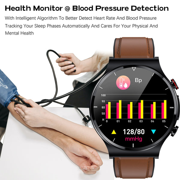 2022 Sports ECG+PPG Smart Watch Men Heart Rate Blood Pressure Watch Health Fitness Tracker IP68 Waterproof Smartwatch For Xiaomi