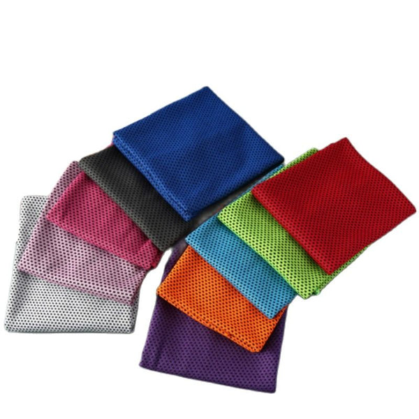 Sports Quick-Drying Cooling Towel Swimming Gym Travel Cycling Gym Club Yoga Sports Cold Feeling Sport Towels To Take Carry Hot