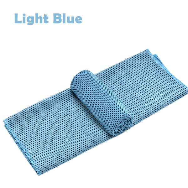 Sports Quick-Drying Cooling Towel Swimming Gym Travel Cycling Gym Club Yoga Sports Cold Feeling Sport Towels To Take Carry Hot