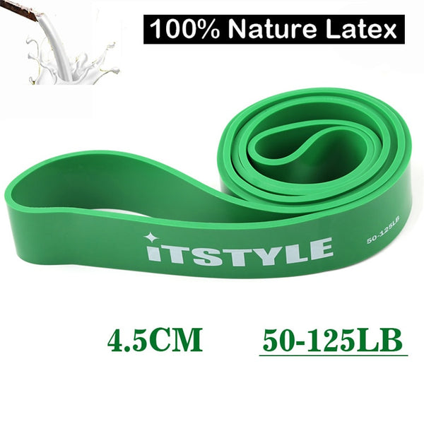 41&quot; 208cm Resistance Bands Natural Latex Rubber Loop Gym  Expander Strengthen Trainning Power Fitness Pull Up Elastic Band