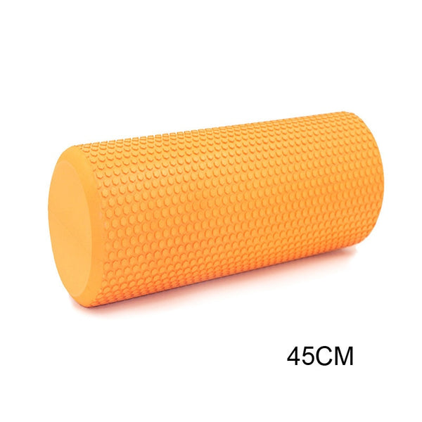 Yoga Foam Roller Gym Fitness back roller Pilates Yoga Exercise muscle massage roller 30/45CM EVA yoga block for Home Trainer