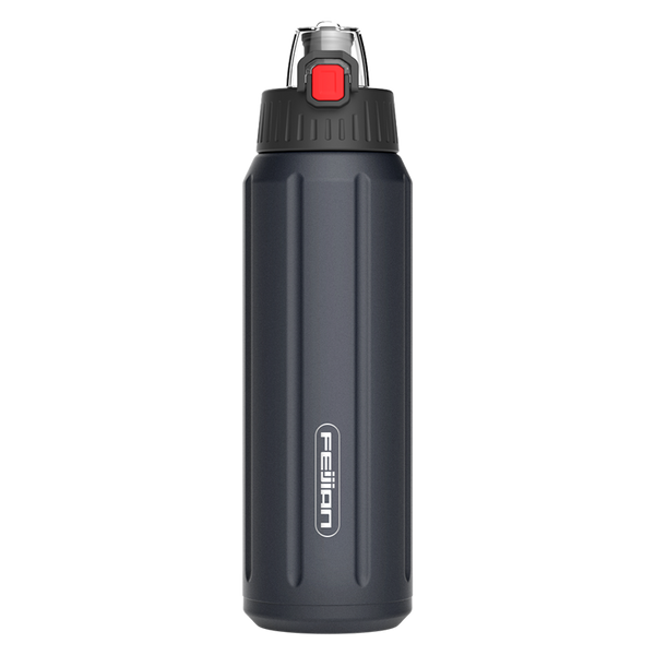 FEIJIAN Double Wall Thermos, Sports Bottle, 600ml, 18/10 Stainless Steel, Vacuum Flask, Insulated Tumbler, Leak Proof ,Customize