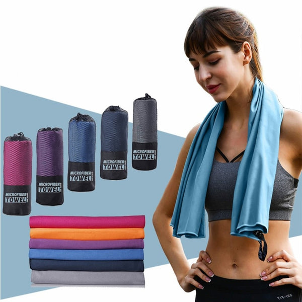 Large Size Microfiber Towels for Travel Sports Fast Drying Super Absorbent Ultra Soft Jogging Gym Beach Swimming Yoga Towel