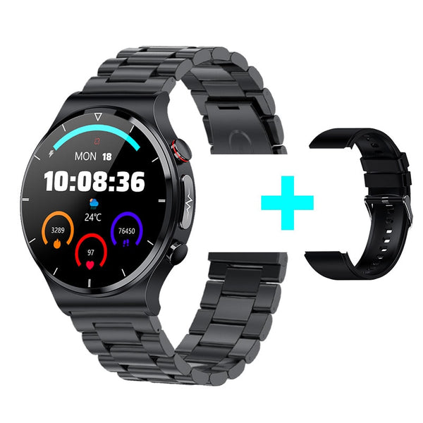 LIGE 2022 ECG+PPG Smart Watch Men Heart Rate Blood Pressure Watch Health Fitness Tracker IP68 Waterproof Smartwatch For Xiaomi