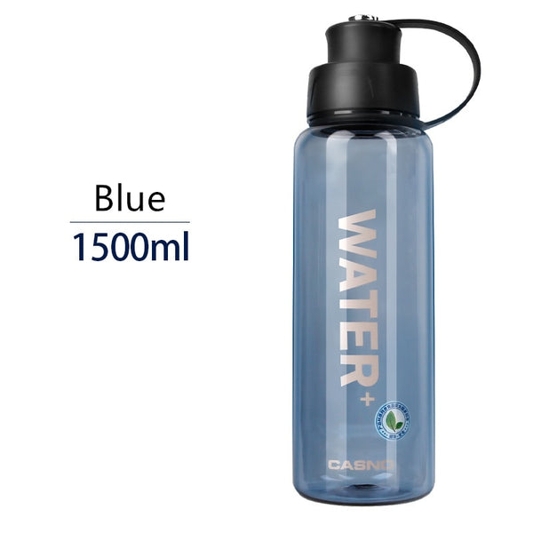 1000ml/1500ml Portable Water Bottles BPA Free Sport Drinking Bottle Outdoor Camping Cycling Hiking Sports Shaker Bottles