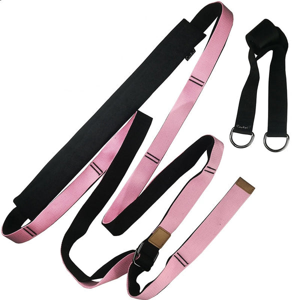 Stretching Legs Strap Door Flexibility Trainer For Ballet Cheer Dance Gymnastics Trainer Yoga Belt Stretch Belt Yoga Accessories