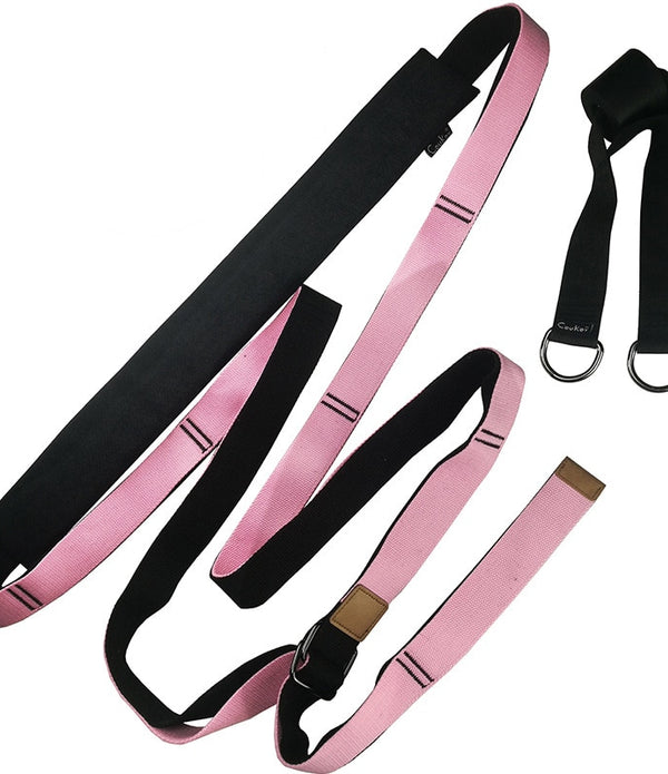 Stretching Legs Strap Door Flexibility Trainer For Ballet Cheer Dance Gymnastics Trainer Yoga Belt Stretch Belt Yoga Accessories