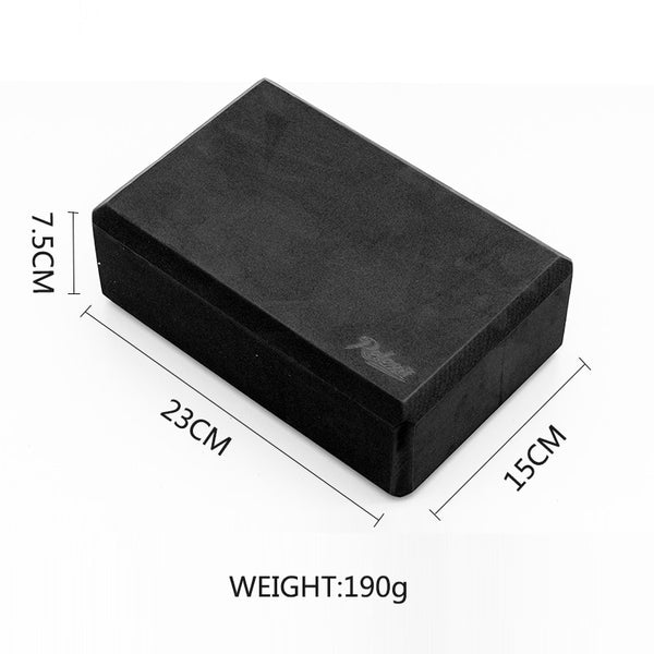 1PC Yoga Block EVA 190g Yoga Bricks Fitness Equipment Gym Exercise Workout Stretching Aid Bodybuilding Foam Block