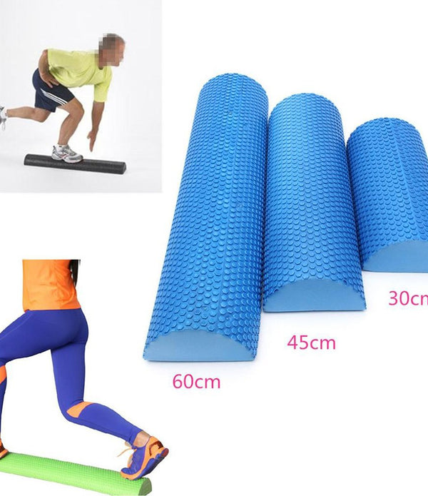 Half Round Yoga Block EVA Foam Roller Balance Pad Yoga Pilates for Muscle Restoration Physical Therapy