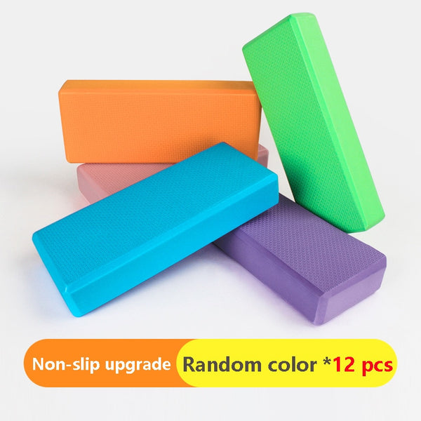 Fun Outdoor Games Blocks Sport Toys EVA Foam Bricks Parents Children Team Company Party High Density Yoga Block