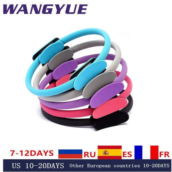 Yoga Circle Pilates Yoga Wheel Fitness Kinetic Resistance Circle Body Building Hoop Gym Professional Pilates Accessories ring