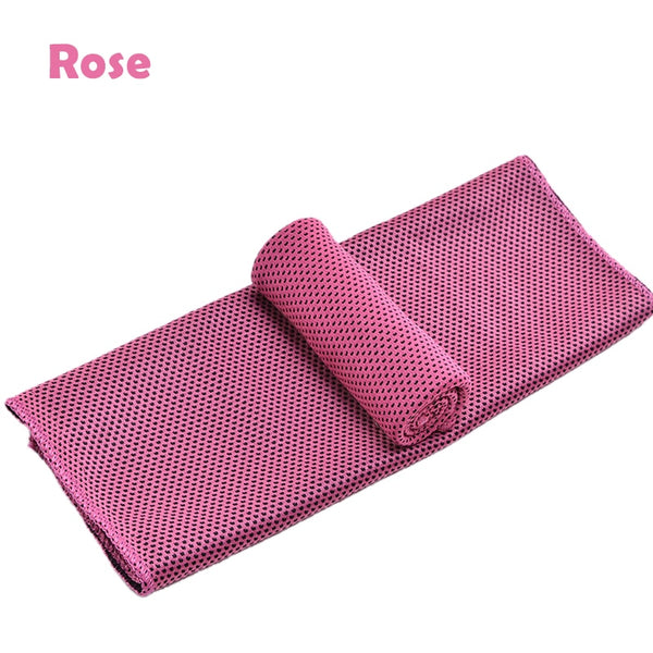 Sports Quick-Drying Cooling Towel Swimming Gym Travel Cycling Gym Club Yoga Sports Cold Feeling Sport Towels To Take Carry Hot