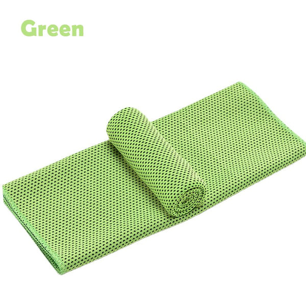 Sports Quick-Drying Cooling Towel Swimming Gym Travel Cycling Gym Club Yoga Sports Cold Feeling Sport Towels To Take Carry Hot