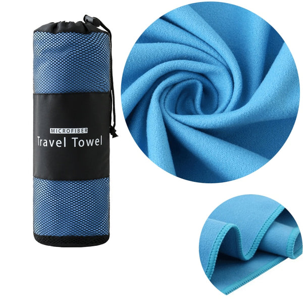 Quick Dry Sports Towel Portable Beach Water Absorbent Sweat-absorbent Outdoor Jogging Swimming Yoga Towels