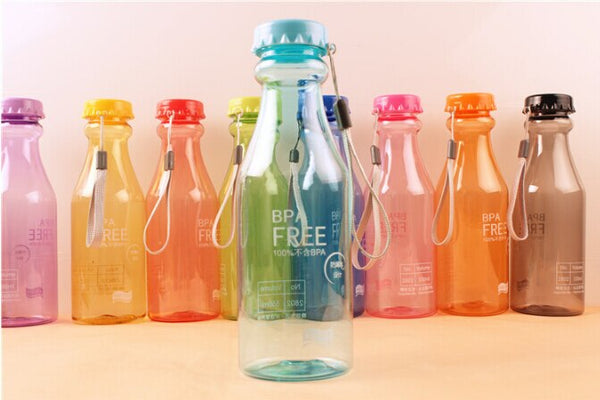 1PC 550ml Korean Water Bottle BPA Free Unbreakable Water Bottles Portable Leak-proof Kettles Yoga Gym KB 1359