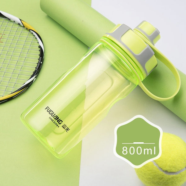 2000ml Large Capacity Water Bottles Portable Outdoor Plastic Sports Bottle With Tea Infuser Fitness Leak-proof Shaker Bottles