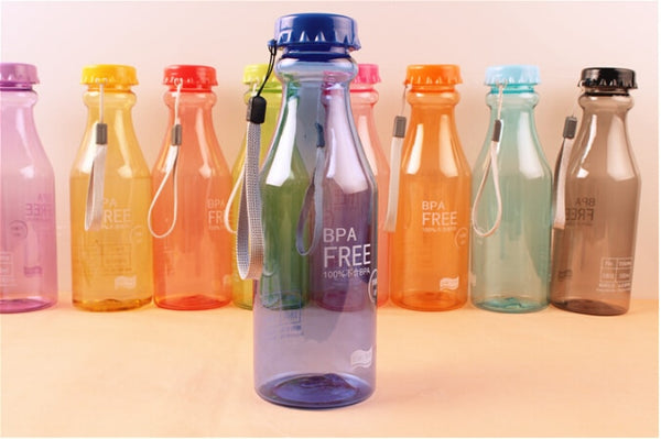 1PC 550ml Korean Water Bottle BPA Free Unbreakable Water Bottles Portable Leak-proof Kettles Yoga Gym KB 1359