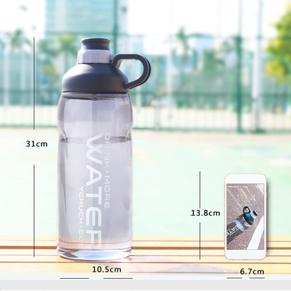 2000ml Large Capacity Water Bottles BPA Free Gym Fitness Drinking Bottle Outdoor Camping Cycling Hiking Sports Shaker Bottles