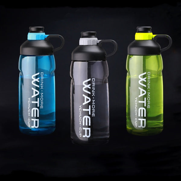 2000ml Large Capacity Water Bottles BPA Free Gym Fitness Drinking Bottle Outdoor Camping Cycling Hiking Sports Shaker Bottles