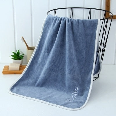 NEW British Style Microfiber Fabric Men And Women Washcloth Sports Gym Yoga Quick-drying Sweat Towel Travel Hotel Portable Gifts