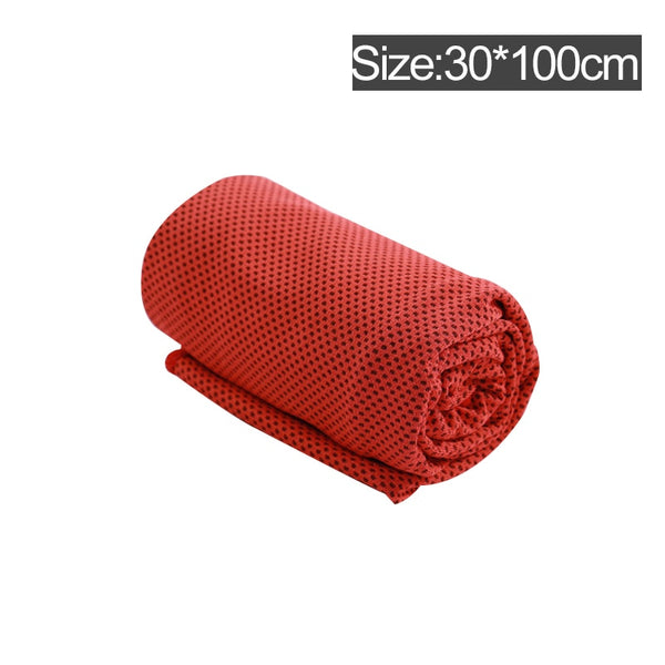 Microfiber Towel Quick-Dry Summer Thin Travel Breathable Beach Towel Outdoor Sports Running Yoga Gym Camping Cooling Scarf