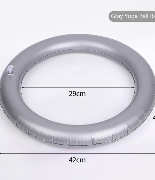 Gym Yoga Ball Base Non-slip Explosion-proof PVC Pilates Round Exercise Thicken Stable Home Fitness Balance Fixed Ring