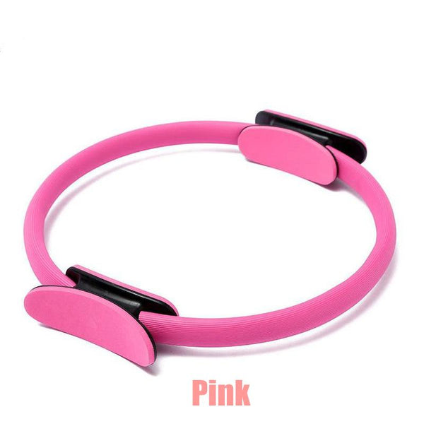 38cm Yoga Fitness Pilates Ring Women Girls Circle Magic Dual Exercise Home Gym Workout Sports Lose Weight Body Resistance 5color