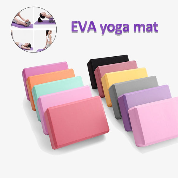 High Density EVA Yoga Block Foam Block Brick for Crossfit Exercise Workout Training Bodybuilding Equipment Yoga Accessories