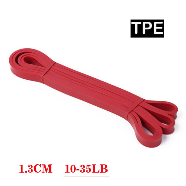 41&quot; 208cm Resistance Bands Natural Latex Rubber Loop Gym  Expander Strengthen Trainning Power Fitness Pull Up Elastic Band