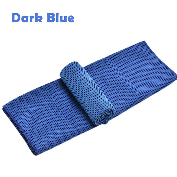 Sports Quick-Drying Cooling Towel Swimming Gym Travel Cycling Gym Club Yoga Sports Cold Feeling Sport Towels To Take Carry Hot