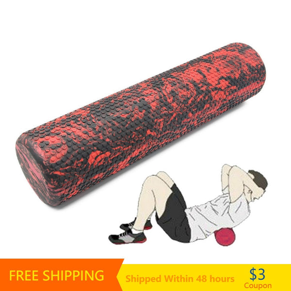 YECOOL 60/45cm Yoga Column Yoga Block Pilates Eva Foam Roller Massage Roller Muscle Tissue for Fitness Gym Yoga Pilates Sports