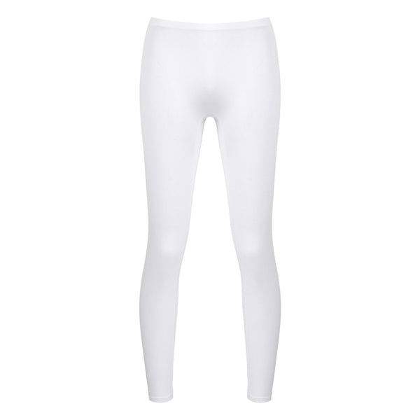 White Athletic Running Bottoms Men Sport Pants See Through Stretchy Gym Training Fitness Yoga Leggings Sportswear Tight Trousers