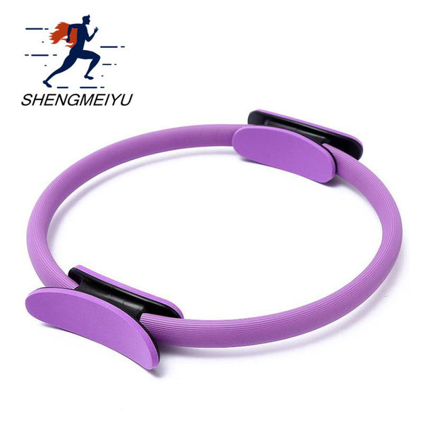 38cm Yoga Fitness Pilates Ring Women Girls Circle Magic Dual Exercise Home Gym Workout Sports Lose Weight Body Resistance 5color