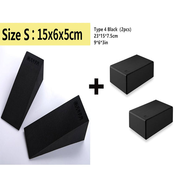 Yoga Foam Wedge EVA Foam Stretch Slant Boards Yoga Block Improve Lower Leg Strength for Exercise Gym fitness Aid Tools