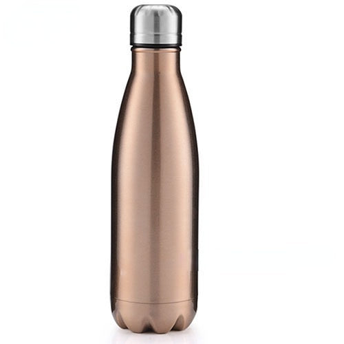 FSILE 350/500/750/1000ml Double Wall Stainles Steel Water Bottle Thermos Bottle Keep Hot and Cold Insulated Vacuum Flask Sport