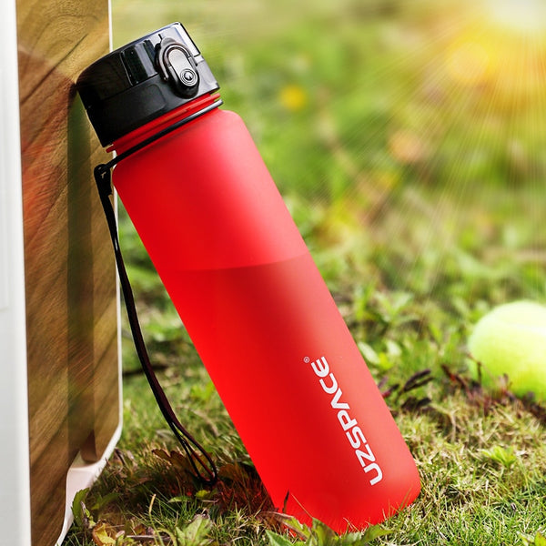 New 500/800/1000ml Sports Water Bottle BPA Free Portable Leak-proof Shaker bottle Plastic Drinkware Tour Gym Free Shipping items