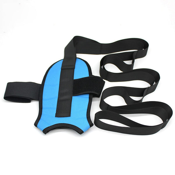 148cm Leg Ankle Brace Support Training Stretching Belt Stroke Hemiplegia Rehabilitation Strap Correction Braces Yoga Belt