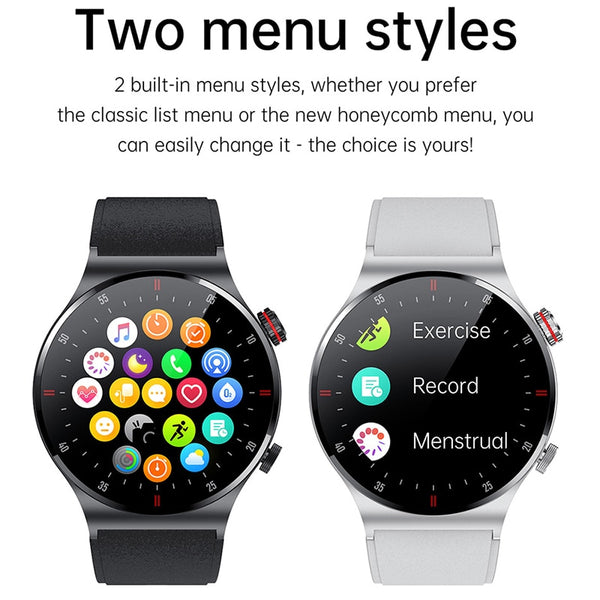 2022 New Bluetooth Call Smart Watch Men Sports Fitness Tracker Waterproof Smartwatch Large HD screen for huawei Xiaomi phone+box