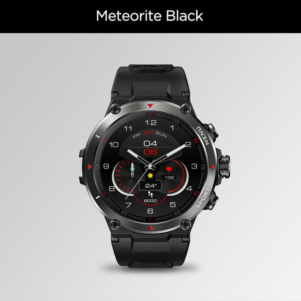 [The New 2022] Zeblaze Stratos 2 GPS Smart Watch AMOLED Display 24h Health Monitor 5 ATM Long Battery Life GPS Watch for Men