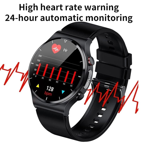 New ECG+PPG Health Smart Watches Men Heart Rate Blood Pressure Fitness Tracker IP68 Waterproof Smartwatch For Android ios Phone