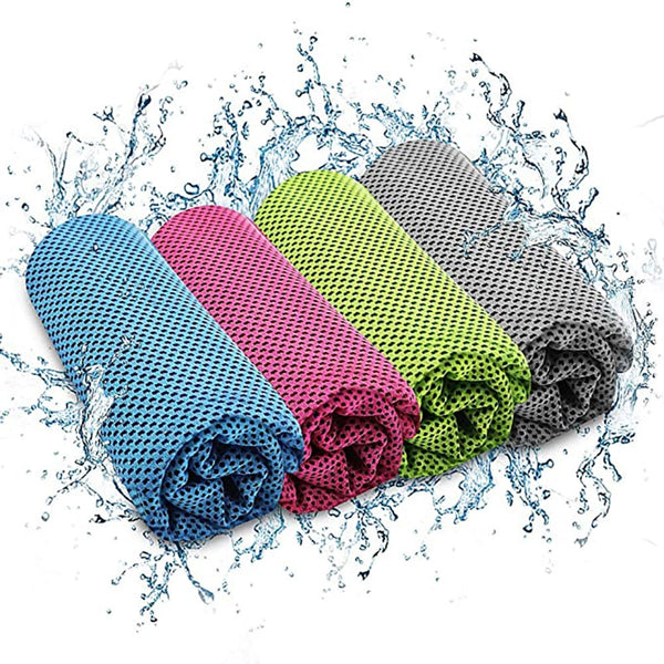 Sports Quick dry towel Microfiber Cooling Towel Running Cooling Ice Beach Towel Yoga Gym Club Yoga Cold Washcloth