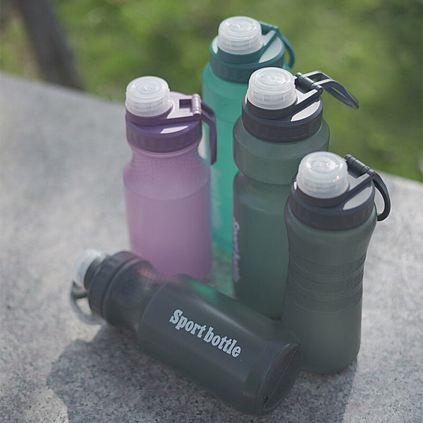 750ml Large Sport Water Bottle Portable Outdoor Running Hiking Leakproof Drinking Bottles Plastic Crink Cup for Fitness Yoga