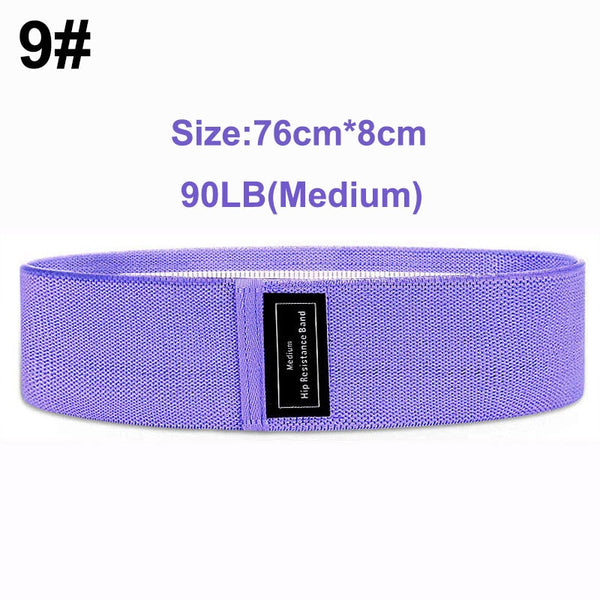 COYOCO Resistance Bands Fitness Booty Bands Hip Circle Fabric Fitness Expander Elastic Band for Home Workout Exercise Equipment